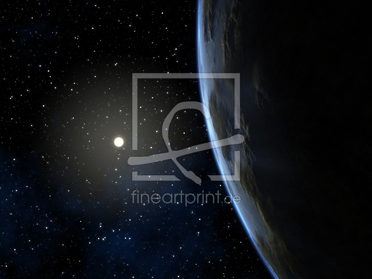 Bild-Nr.: 10018197 Deep Space Planet erstellt von Markus Gann