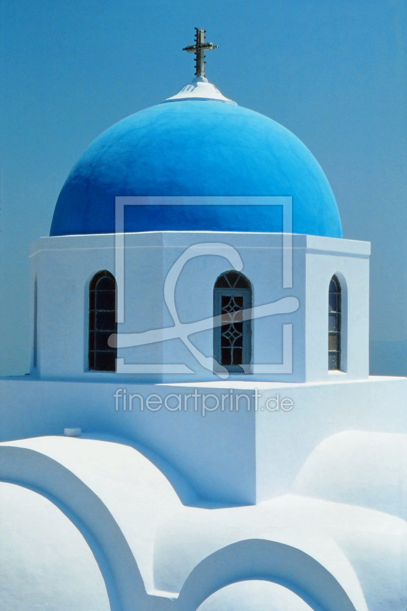 Bild-Nr.: 10230623 Blau-Weiß-Insel santorini erstellt von Ostfriese