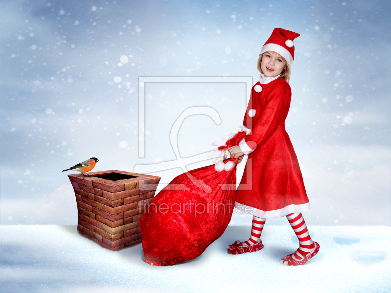 Bild-Nr.: 10320875 Little miss Santa erstellt von Zuboff