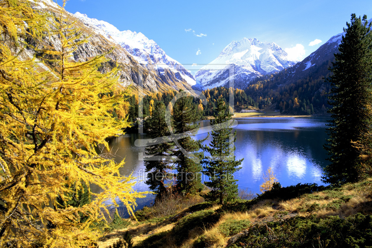 Bild-Nr.: 10367693 Bergsee im Herbst erstellt von suteracher