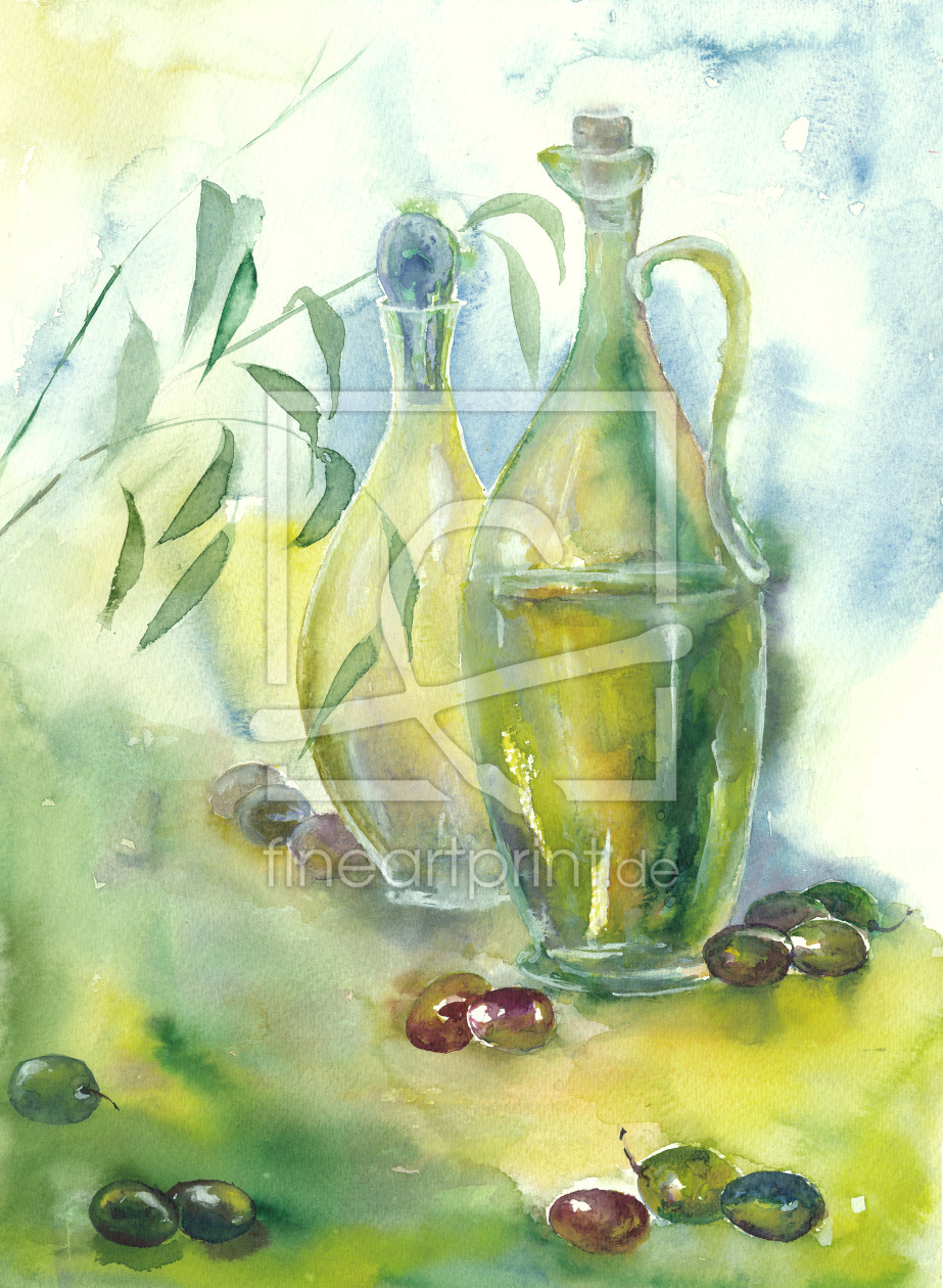 Bild-Nr.: 10405025 Olivenöl erstellt von JitkaKrause