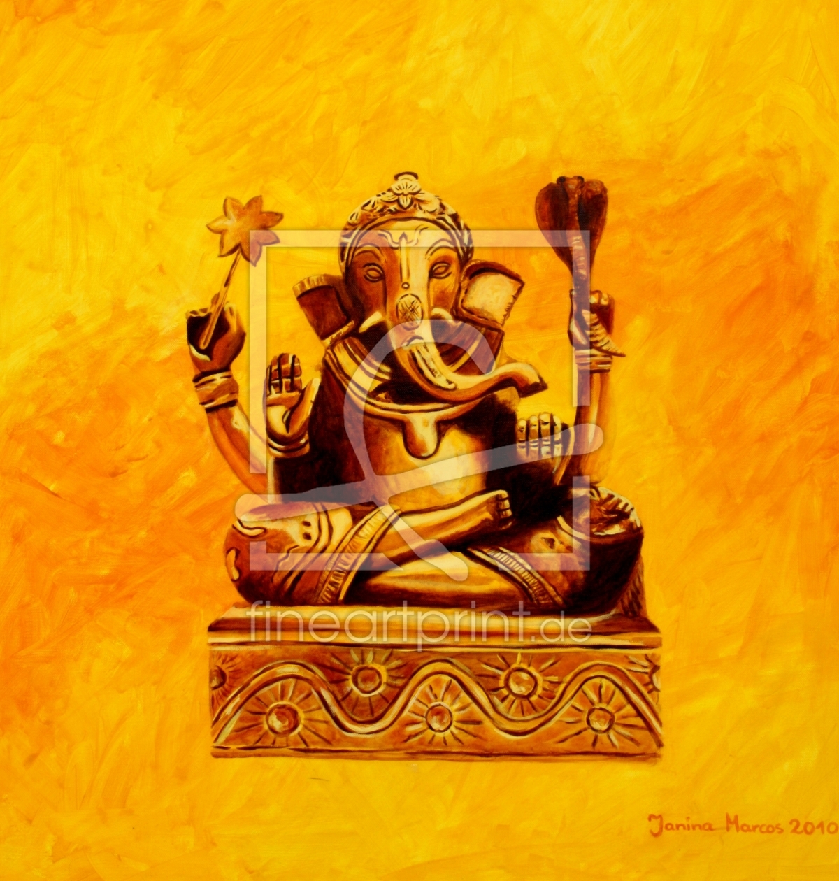 Bild-Nr.: 10464812 Ganesha erstellt von GalerieFreiraum