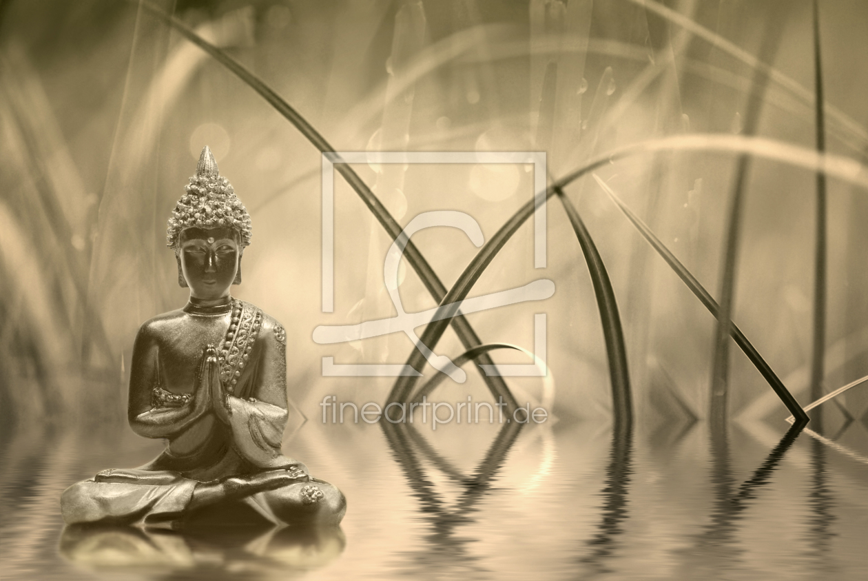Bild-Nr.: 10671358 Buddha Sepia erstellt von Atteloi
