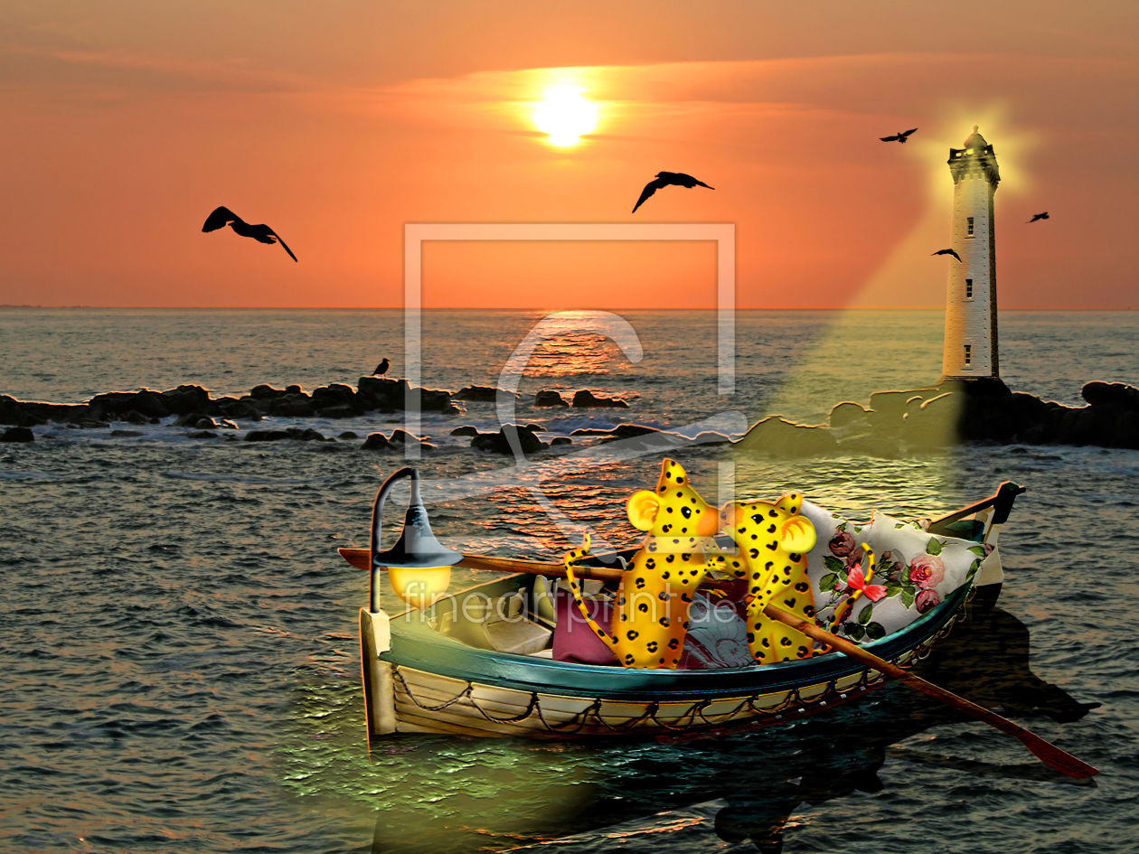Bild-Nr.: 10695547 Die romantische Bootsfahrt .. mal wieder die Nager :))) erstellt von Mausopardia
