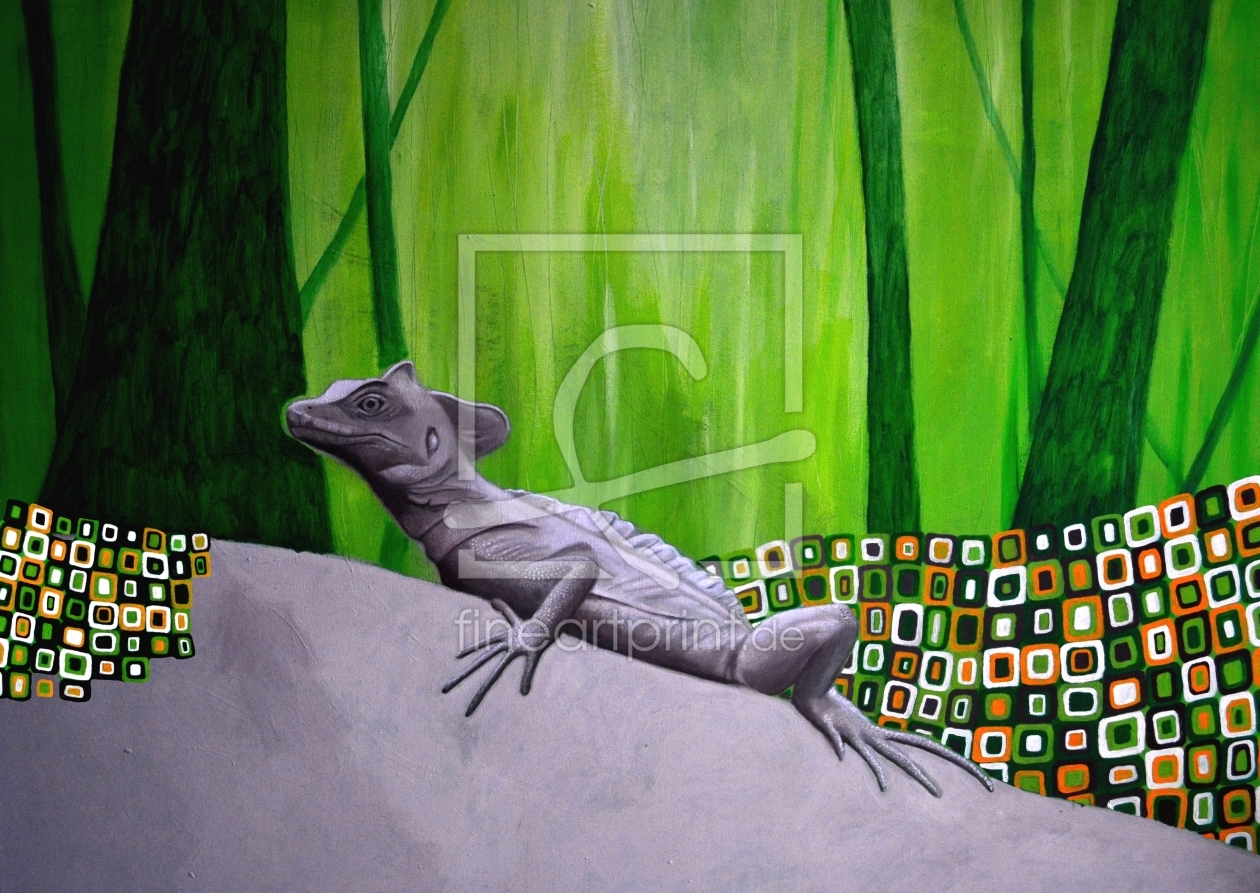 Bild-Nr.: 10733197 Magic Lizard erstellt von GalerieFreiraum