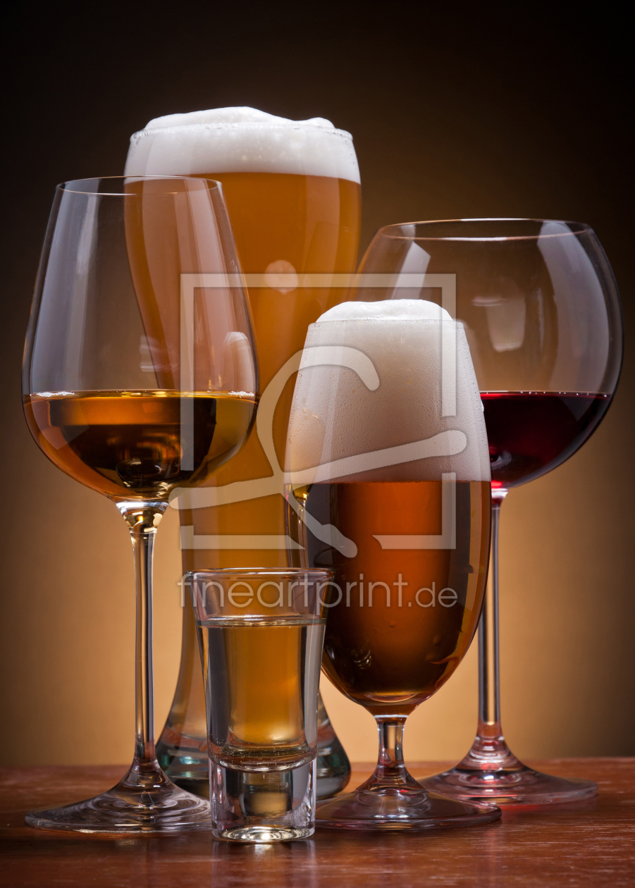 Bild-Nr.: 10771383 Bier, Wein und Schnapps erstellt von Christian Draghici