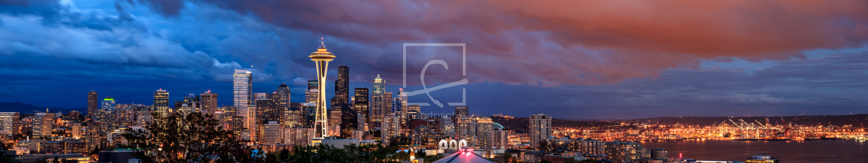 Bild-Nr.: 10862482 Seattle Skyline erstellt von BvuPhotography