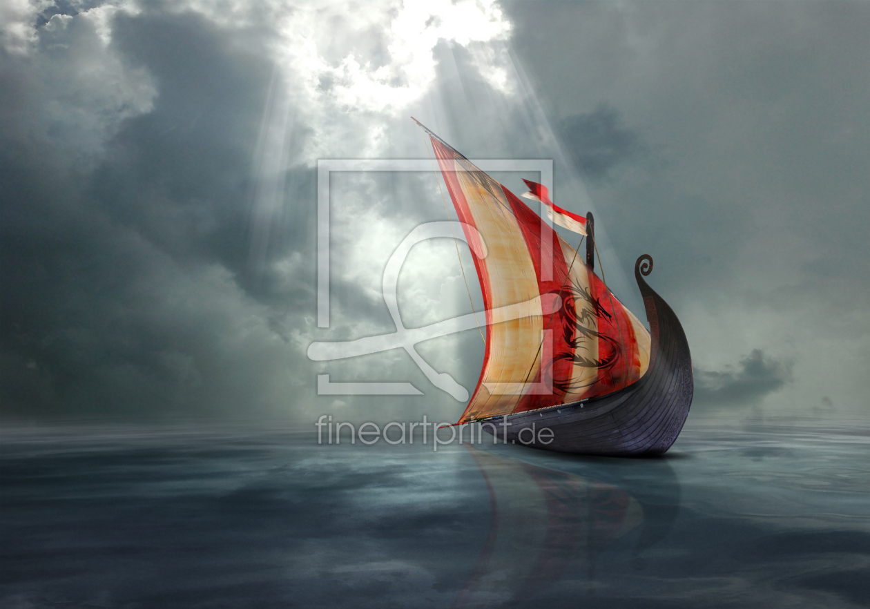 Bild-Nr.: 10973804 viking ship erstellt von Astrid Rieger