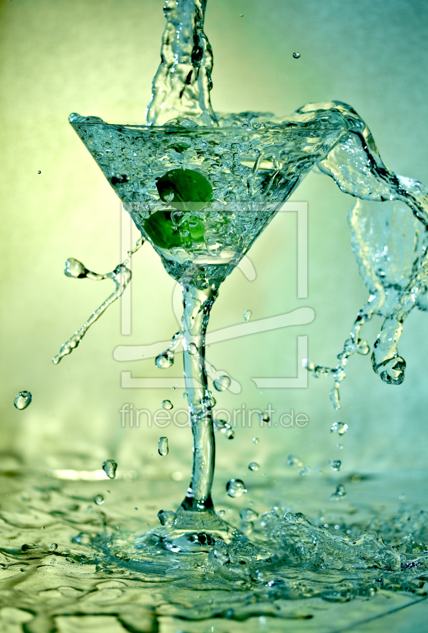 Bild-Nr.: 11158908 Martini Splash, Cocktail erstellt von finepics