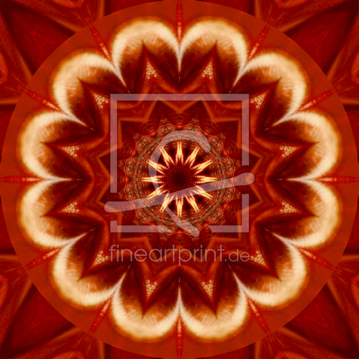 Bild-Nr.: 11543574 Mandala Shanti 3 erstellt von Christine Bässler