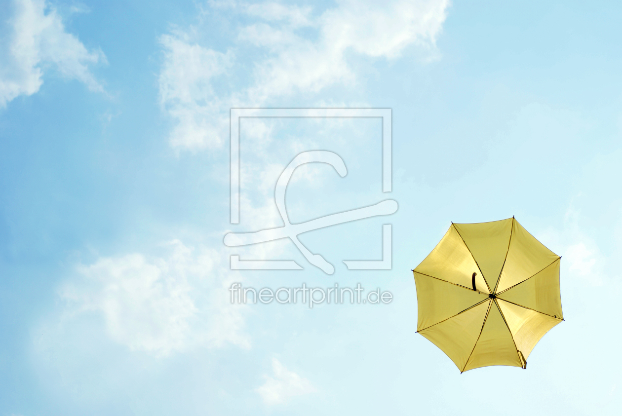 Bild-Nr.: 9319966 Der Gelbe Regenschirm am Himmel erstellt von Jascha