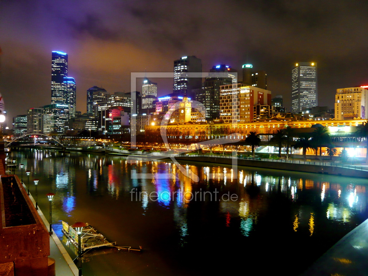 Bild-Nr.: 9507058 Melbourne by Night erstellt von Glitte