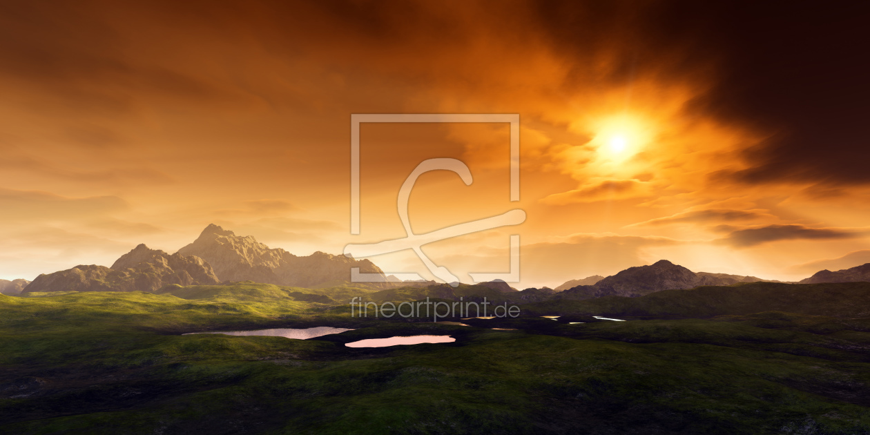 Bild-Nr.: 9577904 Sonnenuntergang in den Bergen erstellt von Markus Gann