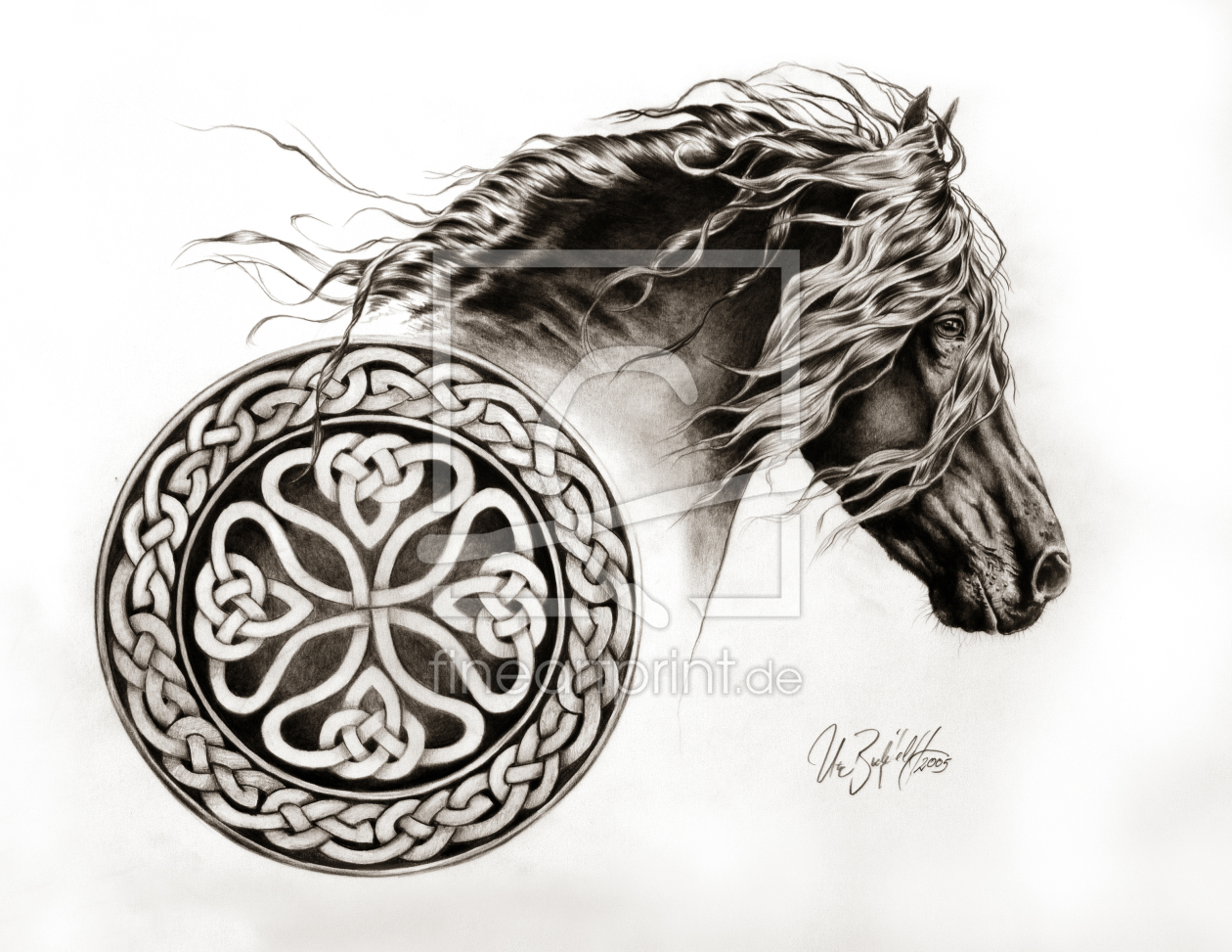 Bild-Nr.: 9842014 Black Celtic erstellt von Art-Equus