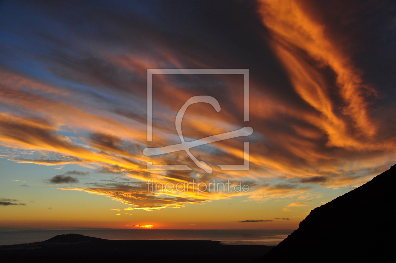 Bild-Nr.: 9944373 Lanzarote, Sonnenuntergang erstellt von Almut Rother