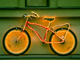 Iluminated bike/10797977