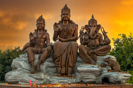 Drei indische Gottheiten/12399974