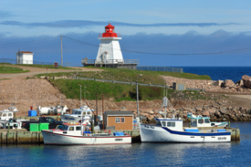 Neils Harbour auf Cape Breton in Kanada/12778619