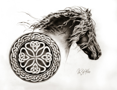 Bild-Nr: 9842014 Black Celtic Erstellt von: Art-Equus