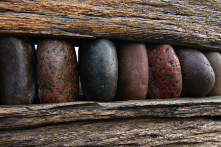 Bild-Nr: 10026353 Steine in Holz III Erstellt von: masto