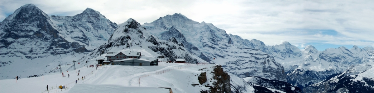 Bild-Nr: 10334073 Panorama Skigebiet Männlichen Erstellt von: Bettina Schnittert