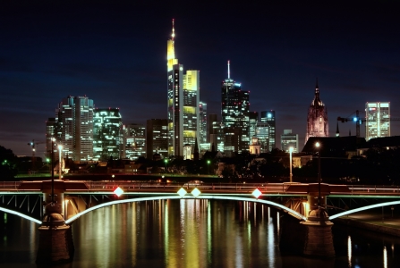 Bild-Nr: 10367855 Frankfurt Skyline in der Nacht Erstellt von: Ina  Penning