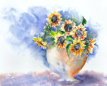 Bild-Nr: 10413527 Sonnenblumen Erstellt von: JitkaKrause