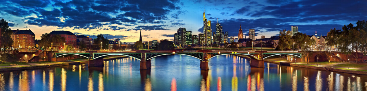 Bild-Nr: 10454696 Sunset Skyline Frankfurt/Main Erstellt von: FineArtImages