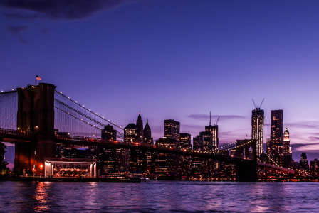 Bild-Nr: 10571289 NYC: Brooklyn Bridge bei Nacht Erstellt von: hannes cmarits