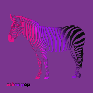 Bild-Nr: 10753695 Zebra POP-ART pink-lila Erstellt von: Mausopardia
