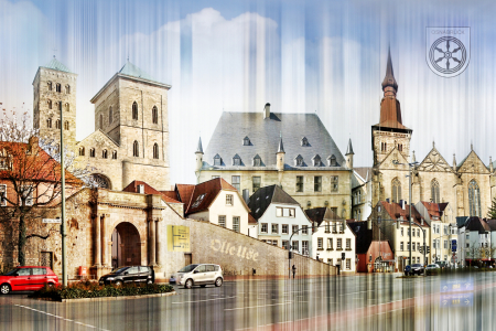 Bild-Nr: 10768531 Osnabrück Stadtansicht Collage 01 Erstellt von: Galerie-Fotoeffekt