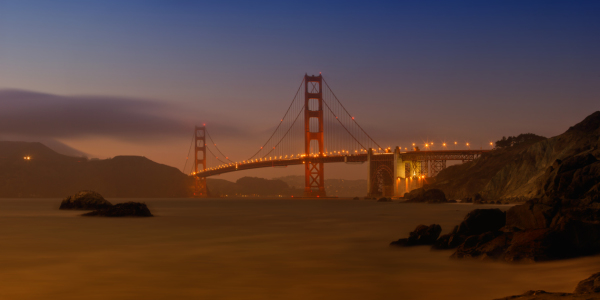 Bild-Nr: 10793831 Golden Gate Bridge at Sunset Erstellt von: Melanie Viola