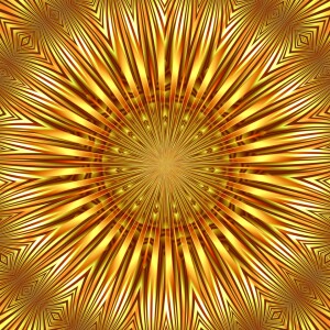 Bild-Nr: 10799181 Mandala Goldenes Licht Erstellt von: Atteloi