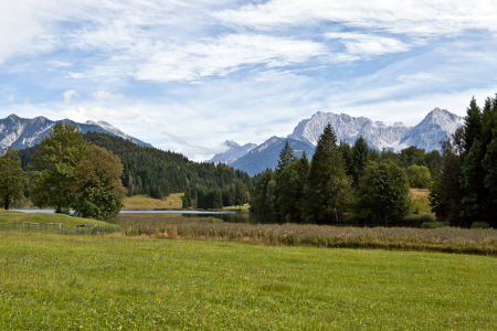 Bild-Nr: 10884448 Geroldsee mit Karwendel Erstellt von: KaDeKb