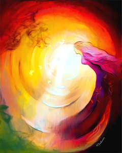 Bild-Nr: 10995080 Seelenreise ins Licht - Engelkunst Erstellt von: Marita Zacharias