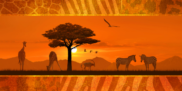 Bild-Nr: 11058135 Afrika dekorativ 2 Erstellt von: Mausopardia