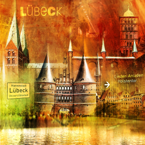 Bild-Nr: 11382355 Lübeck Stadtansicht 01 Erstellt von: Galerie-Fotoeffekt