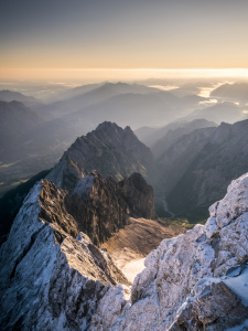 Bild-Nr: 11438926 Blick von der Zugspitze über die Alpen Erstellt von: Andreas Andreas Wonisch