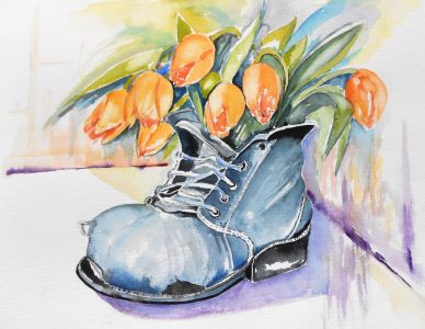 Bild-Nr: 11444805 Schuhe im Frühling Erstellt von: Maria  Földy