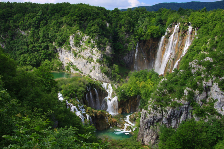Bild-Nr: 11522233 Veliki slap Wasserfall Nationalpark Plitvicer Seen Erstellt von: Renate Knapp