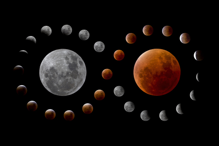 Bild-Nr: 11603146 Mondfinsternis mit Blutmond Erstellt von: Callisto