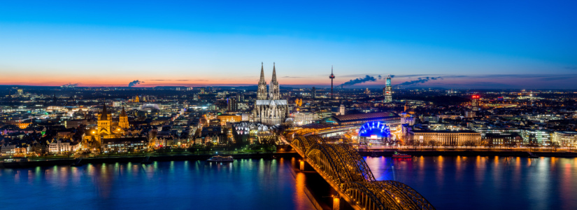 Bild-Nr: 11630263 Köln Skyline Panorama Erstellt von: euregiophoto
