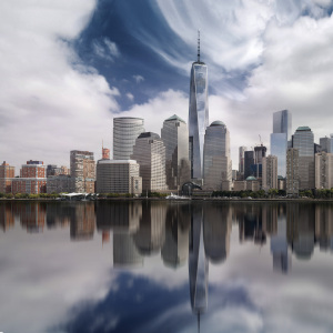 Bild-Nr: 11802102 Manhattan Skyline Erstellt von: Christiane Calmbacher