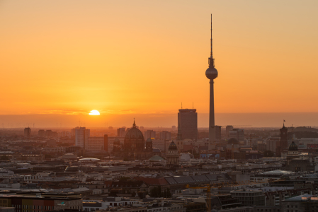 Bild-Nr: 12049484 Berlin bei Sonnenaufgang Erstellt von: Robin-Oelschlegel-Photography