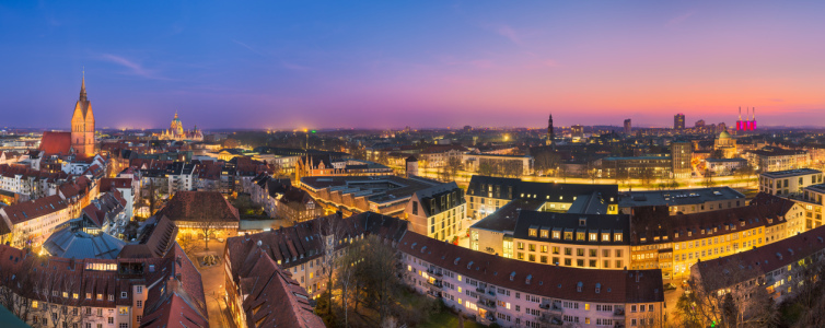 Bild-Nr: 12058380 Sonnenuntergang in Hannover Erstellt von: Mapics