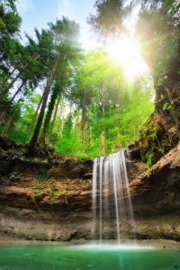 Bild-Nr: 12058600 Faszinierende Landschaft mit Wasserfall Erstellt von: Smileus