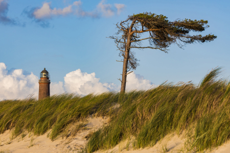 Bild-Nr: 12201980 Leuchtturm am Darßer Ort an der Ostsee Erstellt von: dieterich