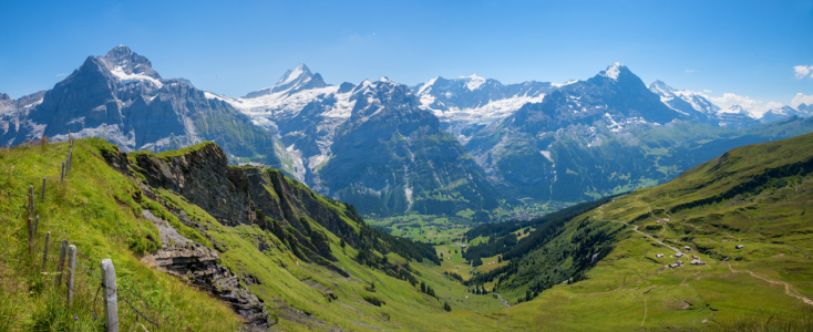 Bild-Nr: 12267445 Schweizer Alpenpanorama Grindelwald First Erstellt von: SusaZoom